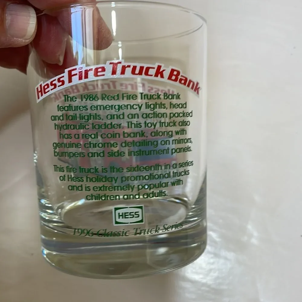 HESS‎ 1996 CLASSIC TRUCK SERIES GLASSES. SET OF TWO